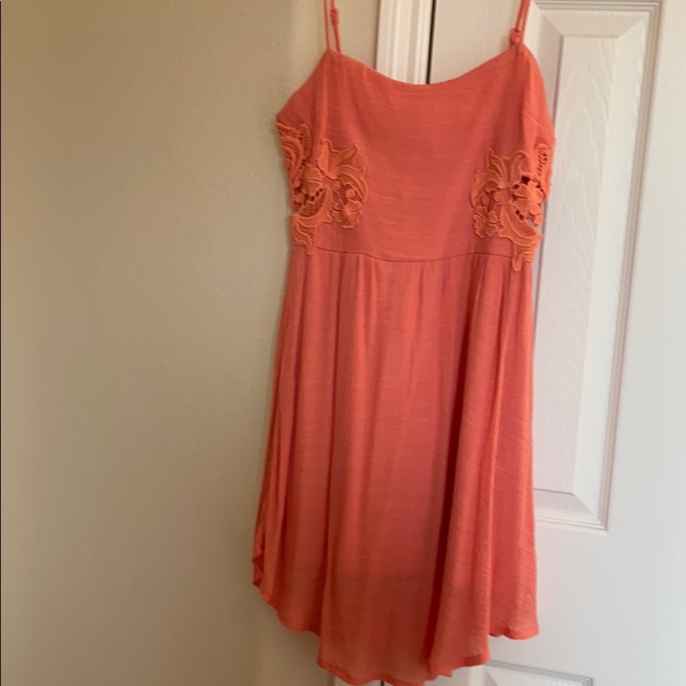 Socialite Dress with Crochet Details